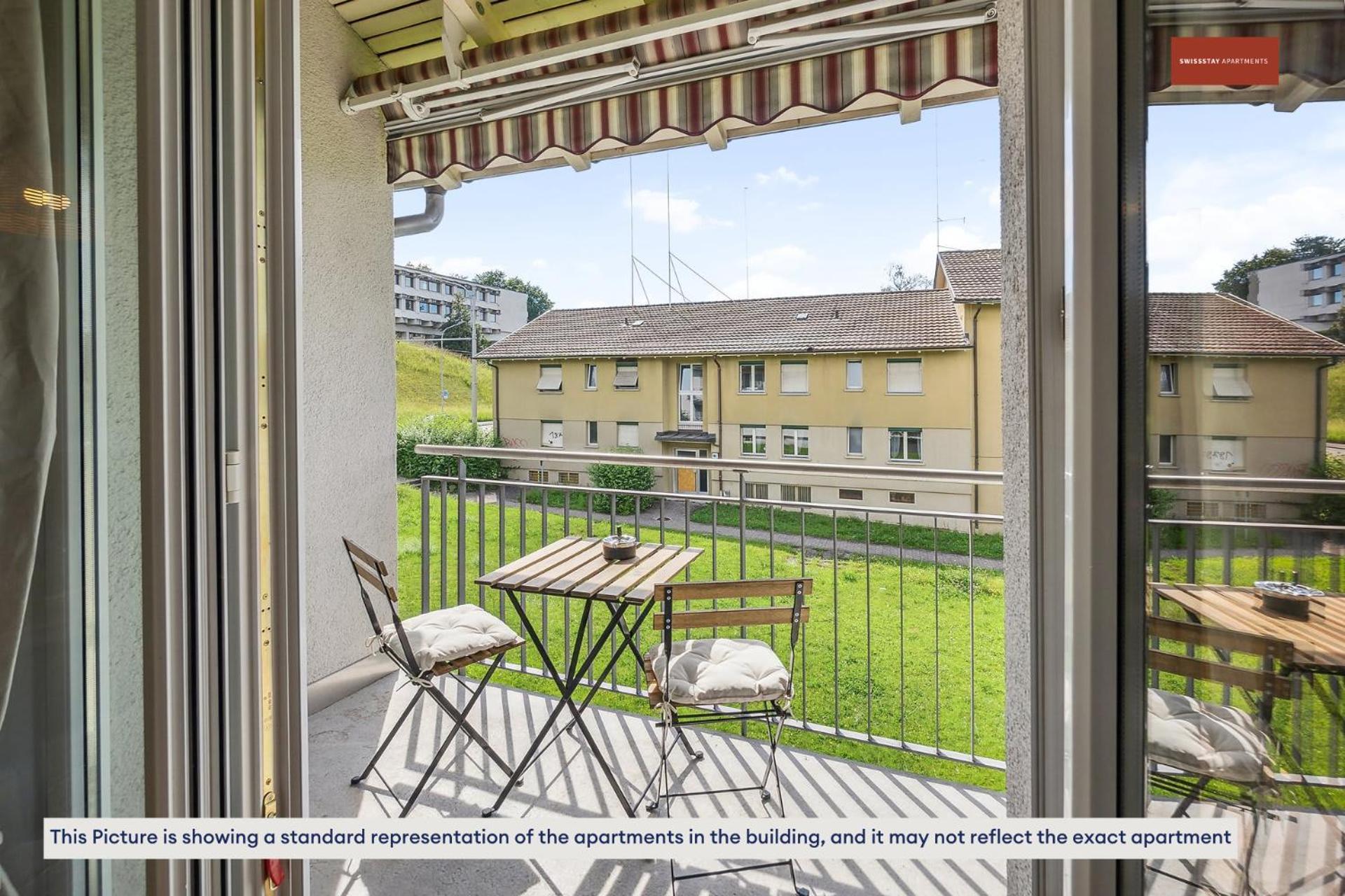 Urban Living Redefined: Apartment In Oerlikon Zürich Kültér fotó